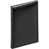 Etui din piele pentru carduri bancare Walther, 9,8x6,7 cm, negru