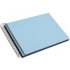 Goldbuch Spiralalbum Bella Vista himmelblau 24x17 cm 40 schwarze Seiten