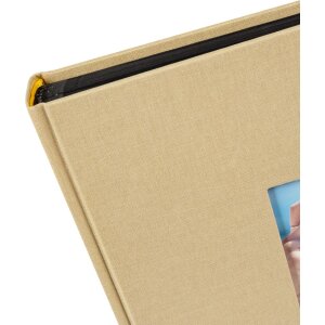 Goldbuch Fotoalbum Bella Vista beige 30x31 cm 60 Seiten schwarzer Fotokarton