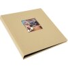 Goldbuch Fotoalbum Bella Vista beige 30x31 cm 60 Seiten schwarzer Fotokarton