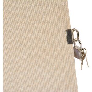 Goldbuch Tagebuch Summertime beige 16,5x16,5 cm 96 weiße Seiten