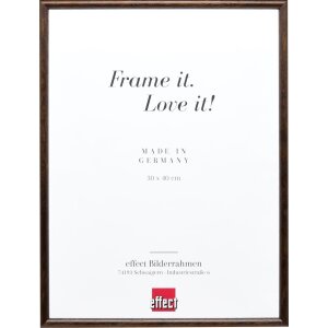 Efect cadru din lemn masiv profil 20 jumătate rotund 1,4 cm diferite tipuri de sticlă