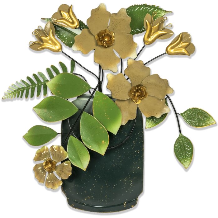 ZEP decor de perete floare CELINA 46x46x5 cm