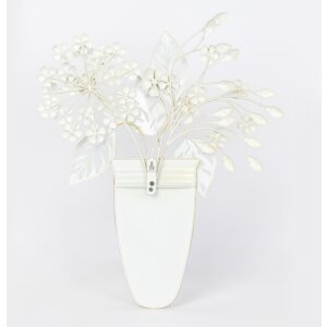 ZEP decor de perete GIANNA 43x52x5 cm vază de flori