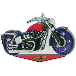 ZEP Blechschild SPEED 46x30 cm Motorrad