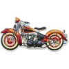 Plachetă metalică SPEED cu motiv motocicletă, 44x22 cm