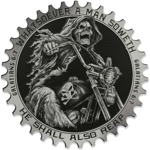 ZEP Blechschild GALATIANS 45x45 Zentimeter