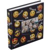 Henzo Jumbo Fotoalbum Black Emoji 30x30 cm 100 weiße Seiten