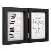Henzo Holz-Doppelrahmen Piano 2 Fotos 13x18 cm schwarz