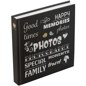 Henzo Album foto Jumbo Wording 30x30 cm 100 pagini albe glassine