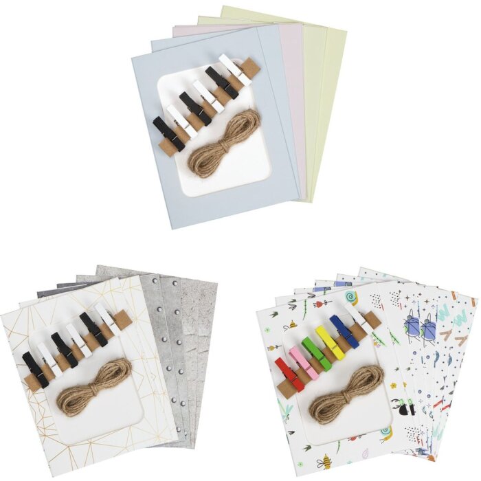 Ghirlanda foto Hama "Mix" cu cleme și șir