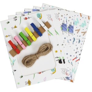 Ghirlanda foto Hama "Mix" cu cleme și șir