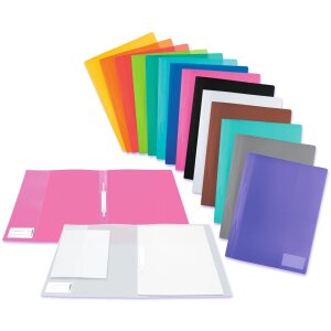 Rapidheft HEMMA din PP, format A4 240x310 mm, pentru documente