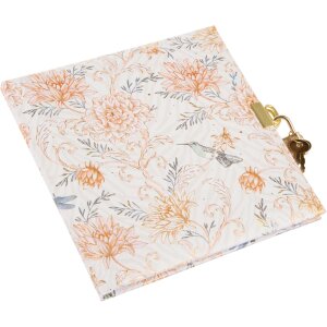 Goldbuch Jurnal Hybrid Heritage apricot 16,5x16,5 cm 96 pagini