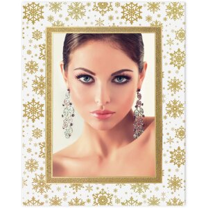 ZEP Glas-Portraitrahmen Alpi 13x18 cm gold