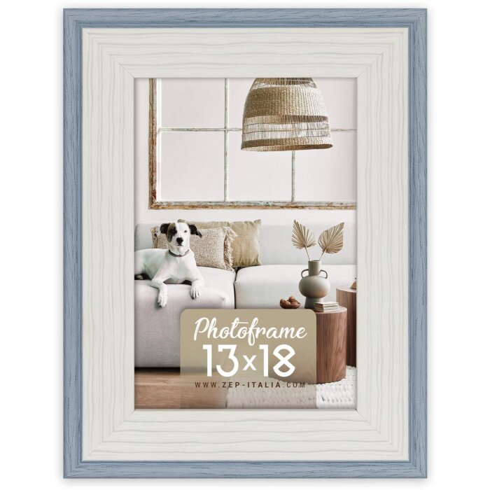 ZEP Bilderrahmen Ragusa blau 10x15 cm