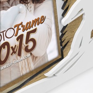 ZEP Holz-Fotorahmen Cervinia 10x15 cm Ski-Bilderrahmen