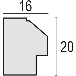 ZEP ramă foto Zara A 30x45 cm