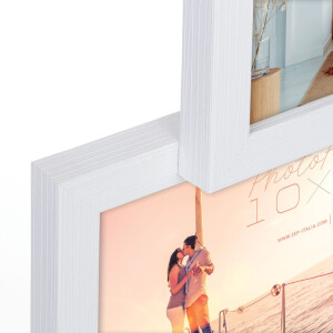 ZEP Galerie foto Riace Cadru MDF alb 8 fotografii 54x47 cm