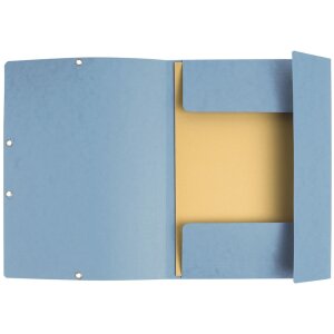 Exacompta Mape de colecție elastic 3 clape carton Manila 400g A4 Nature Future