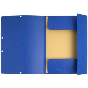 Exacompta Mappă colectare 3 clape elastic Scotten Manila 400g DIN A4 250 file