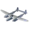 Placă metalică ZEP PLANE – decor de perete cu avion, 45x27x0,4 cm