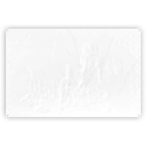 Placă metalică decorativă ZEP ALES 40x27x0,4 cm Getn Lucky