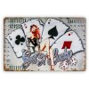 Placă metalică decorativă ZEP ALES 40x27x0,4 cm Getn Lucky
