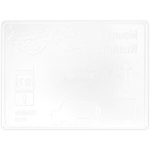 ZEP Blechschild ROADS 57,5x43x0,4 cm Mount Rushmore
