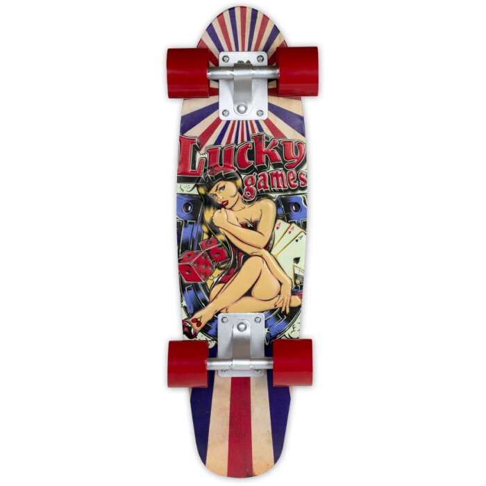 ZEP decor de perete SKATE 16.5x55x6.5 cm Skateboard Lucky Games