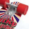 ZEP decor de perete SKATE 16.5x55x6.5 cm Skateboard Lucky Games