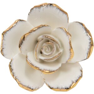 Clayre & Eef 65075 Türknopf 5x4x5 cm Weiß...