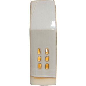 Clayre & Eef 6CE1504 Dekoration Haus mit LED 8x5x18...