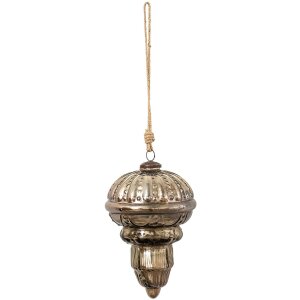 Clayre & Eef 6GL3653 Christbaumkugel Ø 14x22...