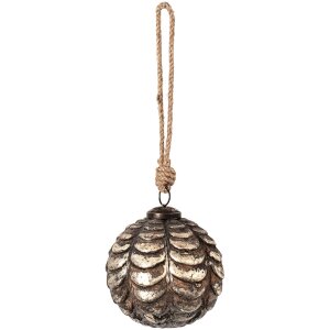 Clayre & Eef 6GL3686 Christbaumkugel Ø 9x9 cm...