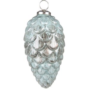 Clayre & Eef 6GL3744 Christbaumkugel Ø 8x15 cm...