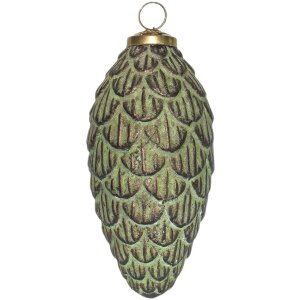 Glob de Crăciun Clayre & Eef Ø 7x15 cm Verde /...