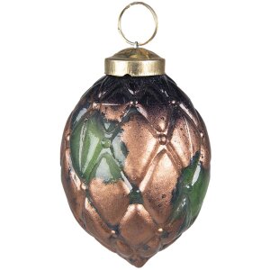 Clayre & Eef 6GL3801 Christbaumkugel Ø 7x7 cm...