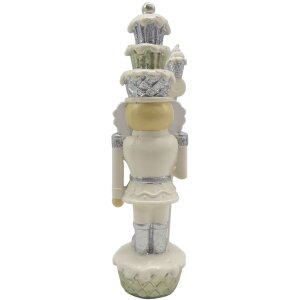 Decoratie Nussknacker Clayre & Eef 5x5x16 cm Bej