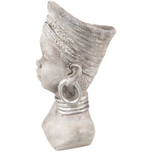 Clayre & Eef 6TE0417 Blumentopf 16x15x29 cm Beige