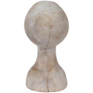 Clayre & Eef 6TE0422L Büste Mädchen 12x11x24 cm Beige