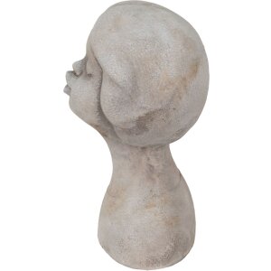 Clayre & Eef 6TE0422S Bust Fată 11x10x18 cm Bej