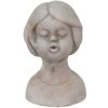 Clayre & Eef 6TE0422S Bust Fată 11x10x18 cm Bej
