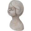 Clayre & Eef 6TE0422S Bust Fată 11x10x18 cm Bej
