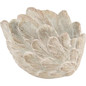 Clayre & Eef 6TE0435M Blumentopf Grau Ø 20x13 cm