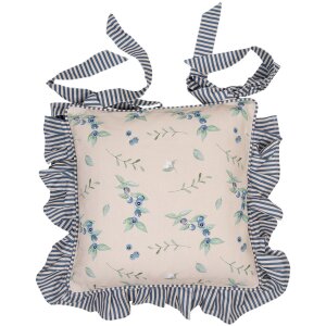 Clayre & Eef BBF25 Stuhlkissen-Hülle 40x40 cm...