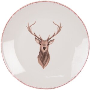 Clayre & Eef COLDP Kleiner Teller Ø 20x2 cm...