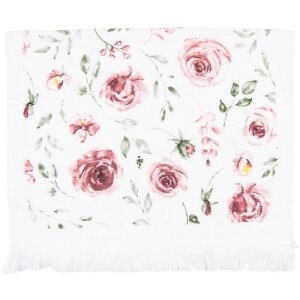 Clayre & Eef CTRUR Gästetuch 40x66 cm Rosa