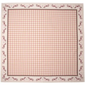 Clayre & Eef DHL01 Tischdecke 100x100 cm Braun mit...