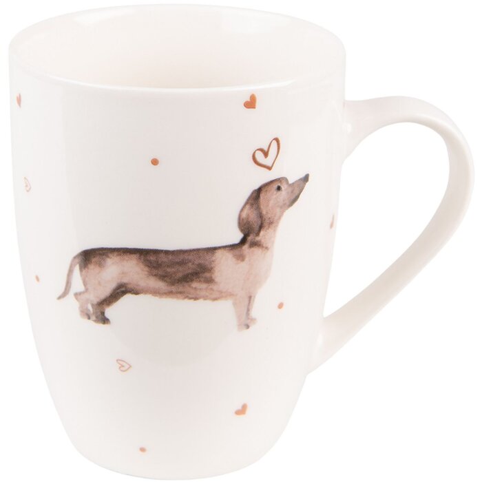 Can Clayre & Eef DHLMU 12x8x10 cm, 300 ml, bej-marol